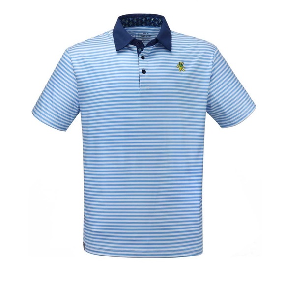 Sec 119 polo stripped t shirt size L - Picture 1 of 8